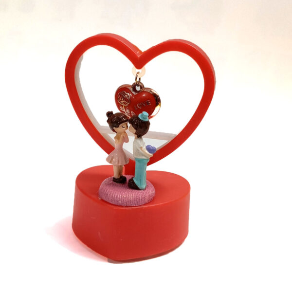 Miniature Couple with LED - Heart